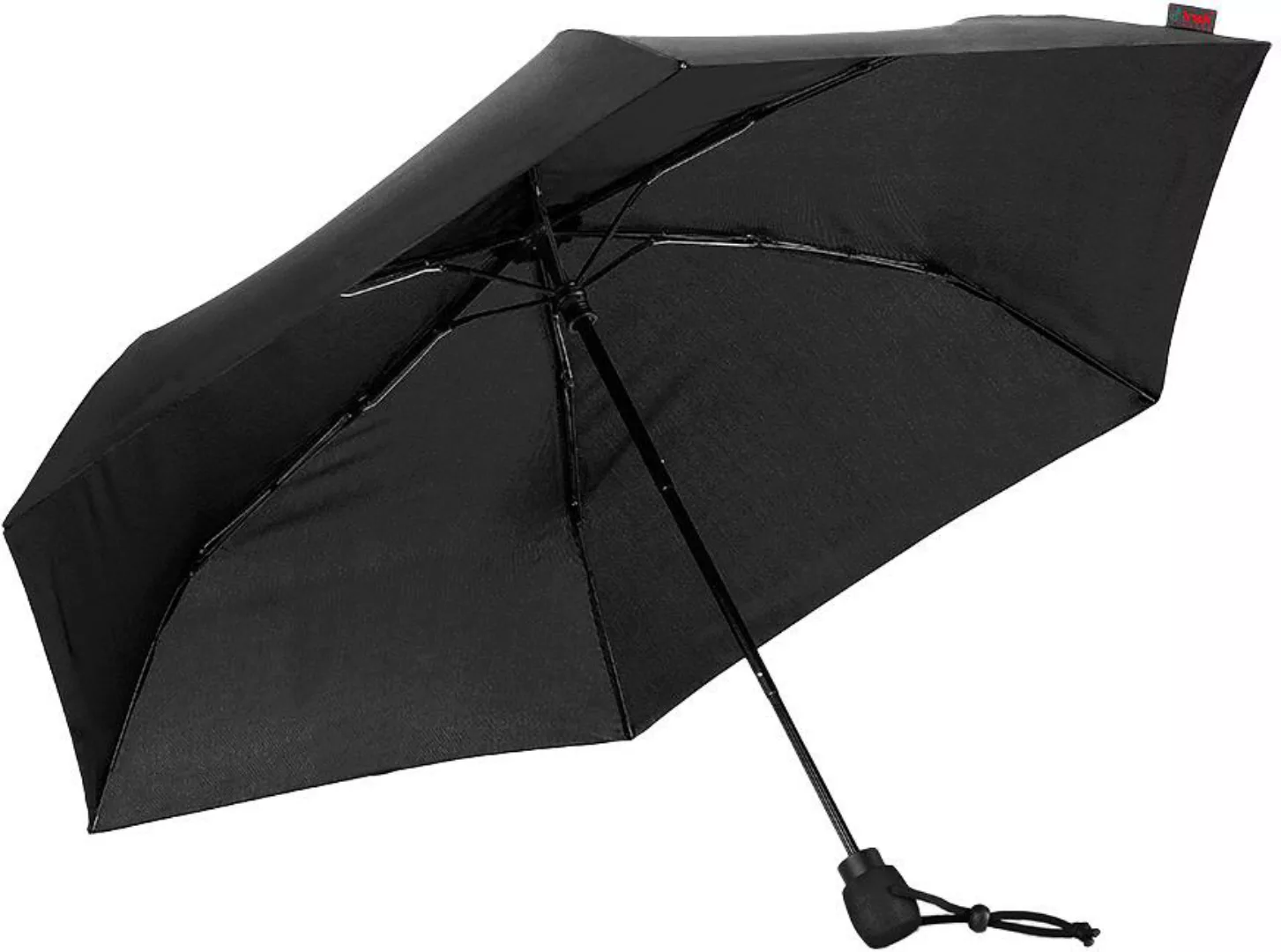 EuroSCHIRM Taschenregenschirm "light trek ultra, schwarz", extra leicht günstig online kaufen