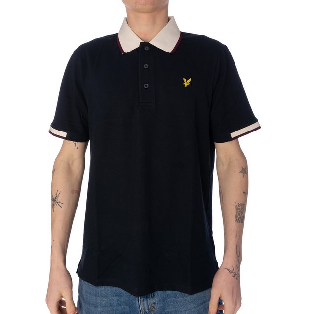 Lyle & Scott Poloshirt Poloshirt Lyle & Scott Half Tipped Polo günstig online kaufen