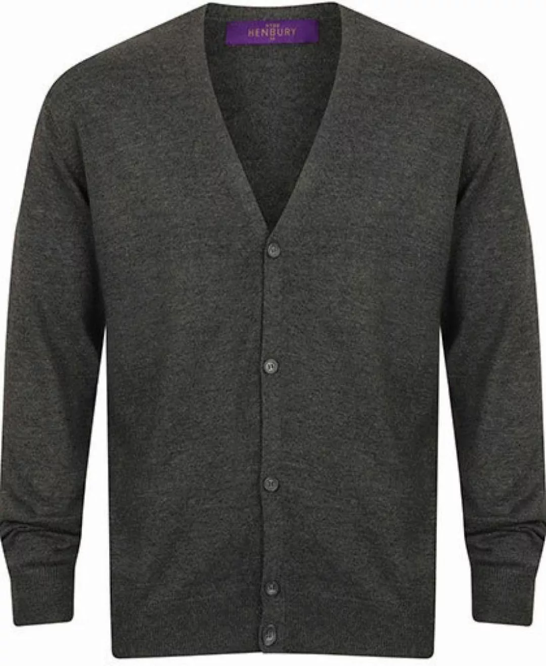 Henbury Cardigan Men´s V Button Cardigan günstig online kaufen