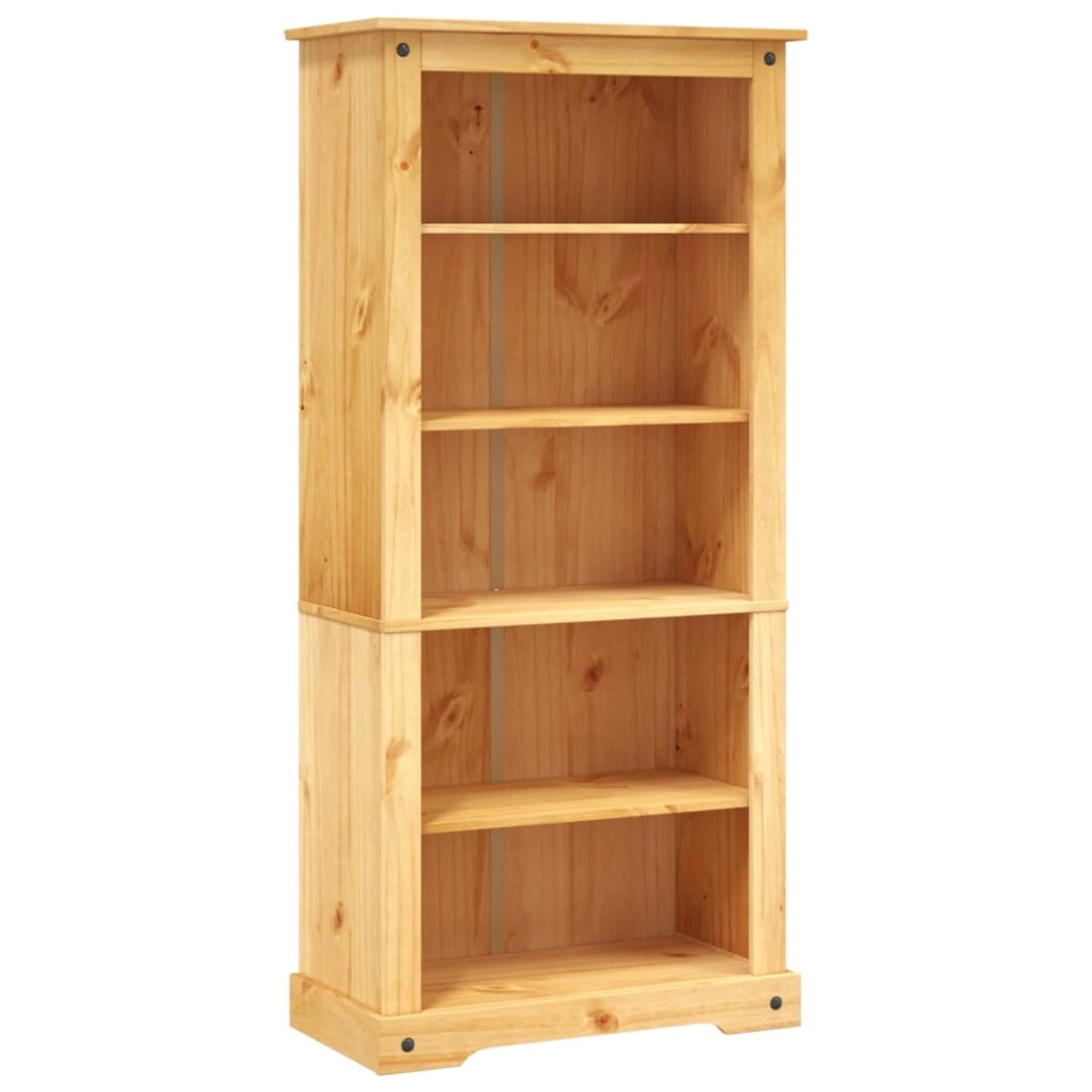 vidaXL Bücherschrank 5 Fächer Mexiko-Stil Kiefernholz 81x40x170 cm günstig online kaufen