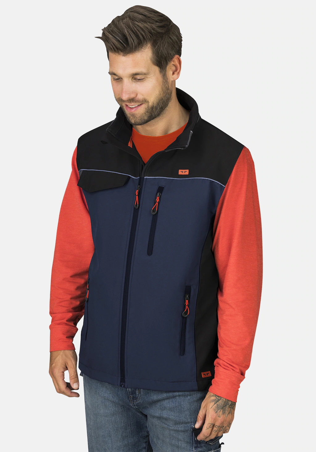 HERO by John Medoox Arbeitsweste "Workwear Arbeits-Cargoweste Softshell", A günstig online kaufen