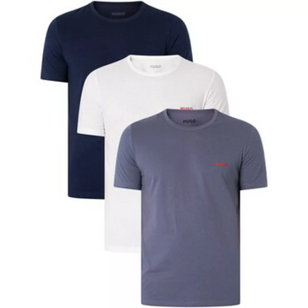 BOSS  Pyjamas/ Nachthemden 3er Pack Crew T-Shirts günstig online kaufen