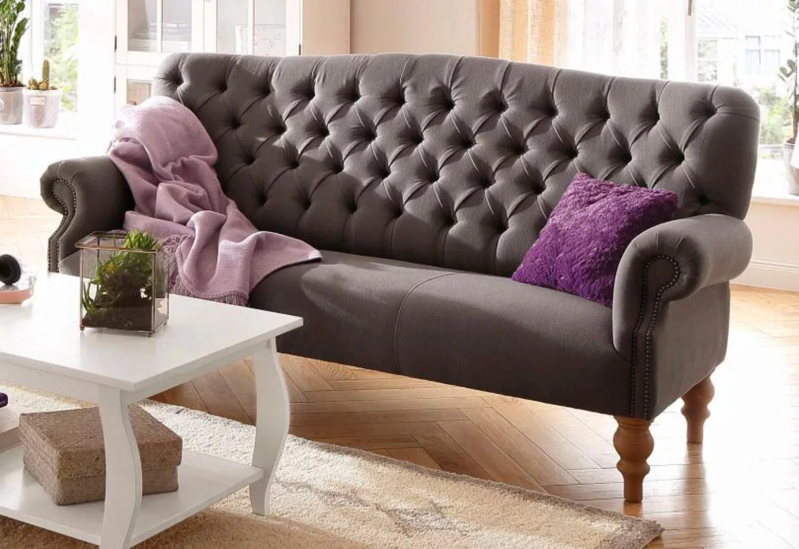 Home affaire Chesterfield-Sofa "Lord" günstig online kaufen