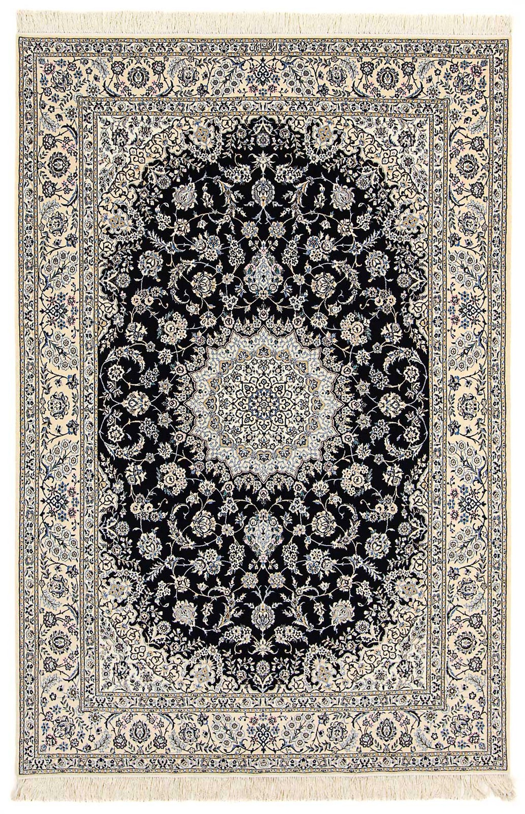 morgenland Orientteppich »Perser - Nain - Premium - 246 x 167 cm - dunkelbl günstig online kaufen