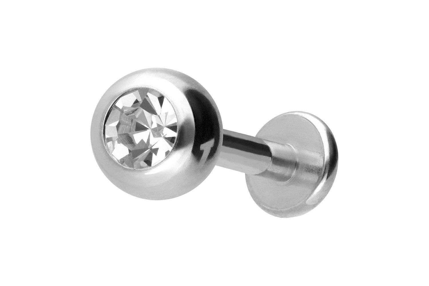 PIERCINGLINE Piercing-Set Titan Labret mit Innengewinde günstig online kaufen