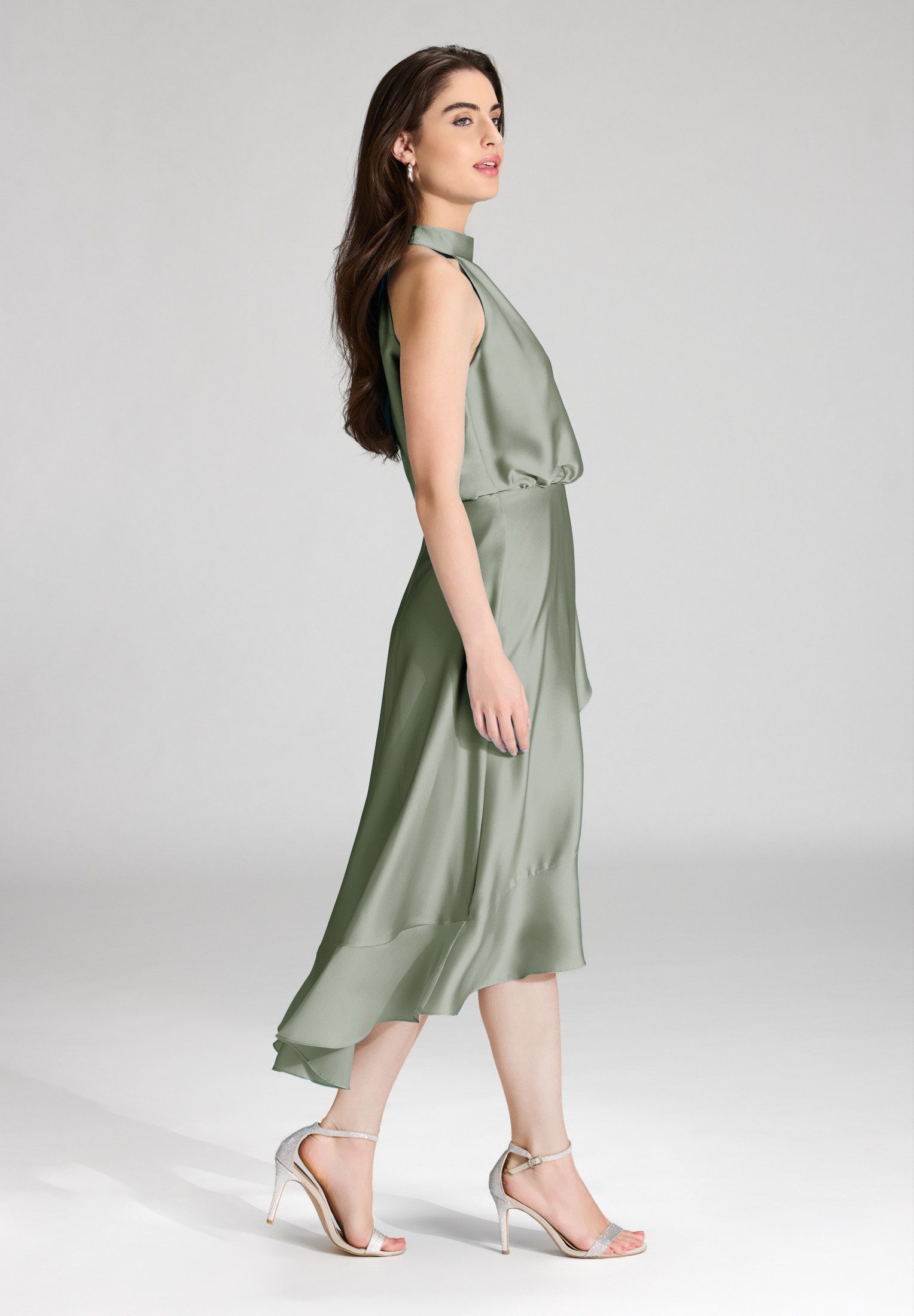 SWING Cocktailkleid Lockere Passform mit ausgestelltem günstig online kaufen