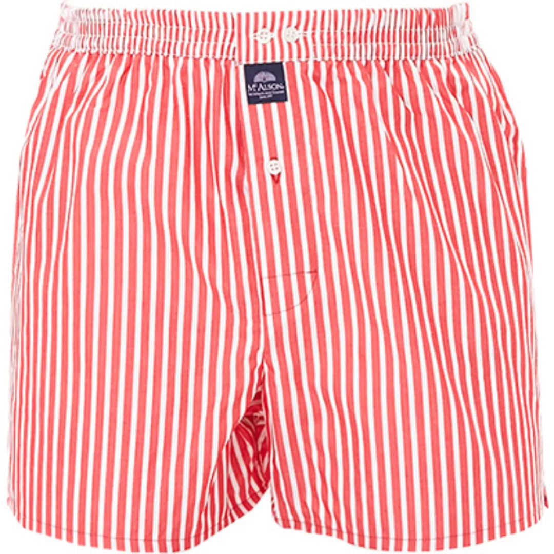 MC ALSON Boxer-Shorts 0236/rot-weiß günstig online kaufen