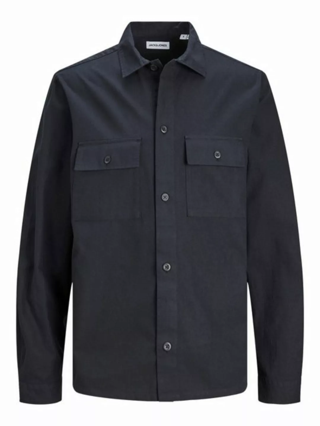 Jack & Jones Langarmhemd "JJEVENICE LINEN BLEND OVERSHIRT LS SN" günstig online kaufen