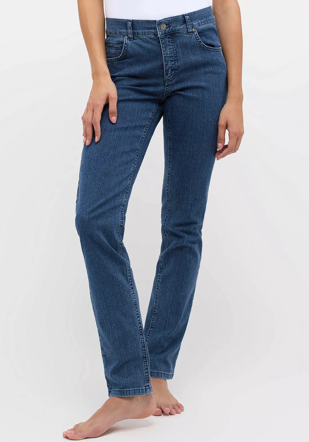 ANGELS 5-Pocket-Jeans CICI aus sportivem Denim günstig online kaufen