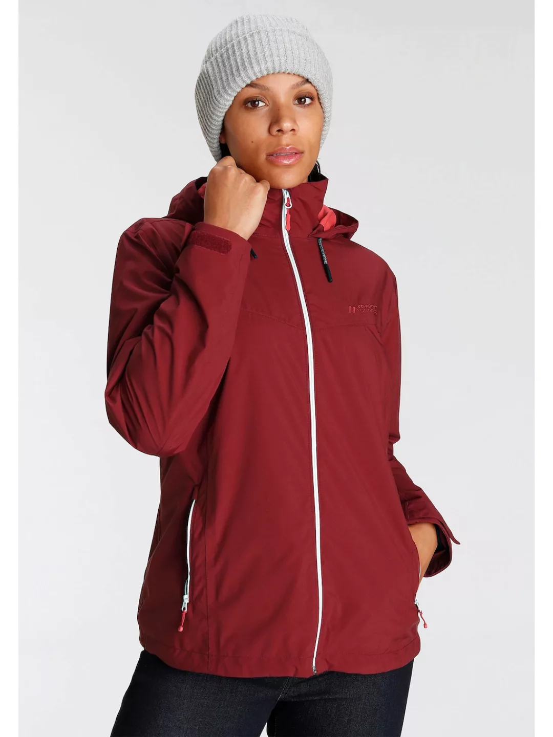 Maier Sports Regenjacke "Große Größen", mit Kapuze, Atmungsaktive Ware, was günstig online kaufen