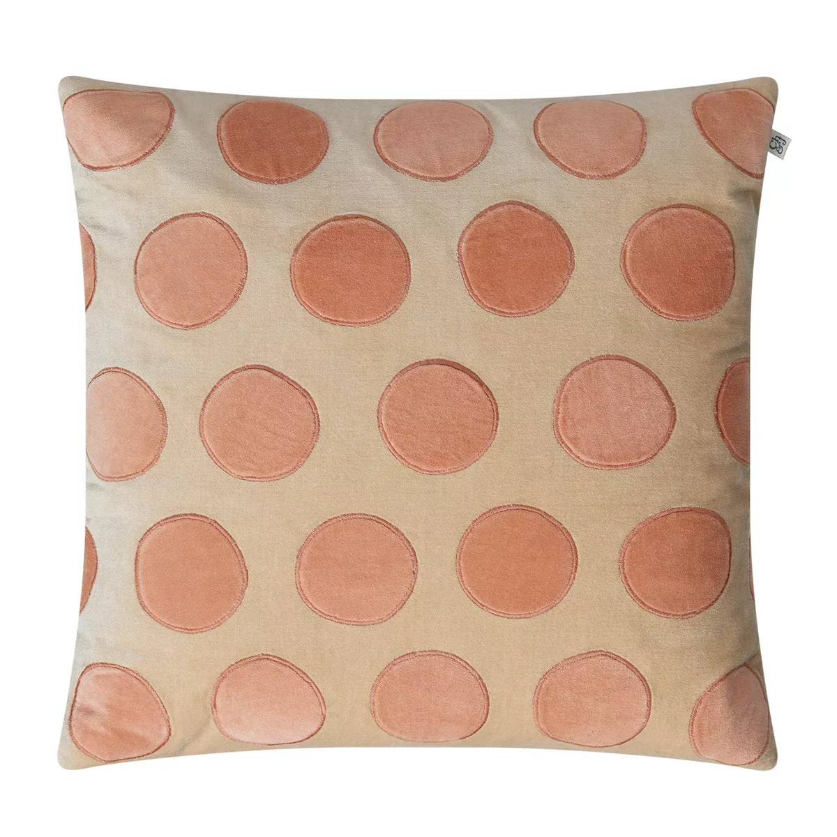Circle Kissenbezug 50 x 50cm Beige-rosa günstig online kaufen
