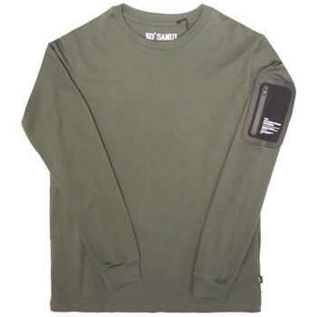 Ko Samui Tailors  T-Shirts & Poloshirts Grnes Repocket-Langarm-T-Shirt günstig online kaufen