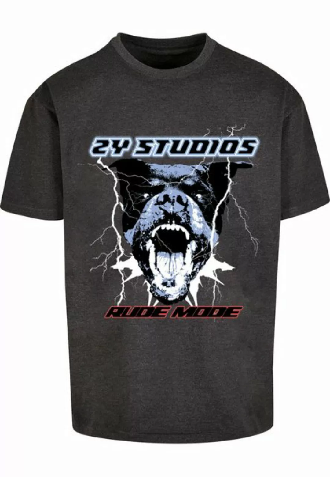 2Y Studios T-Shirt 2Y Studios Herren Rottweiler Oversize Tee (1-tlg) günstig online kaufen