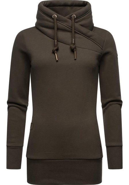 Ragwear Sweatshirt "Neska", modischer Longsleeve Pullover mit hohem Kragen günstig online kaufen