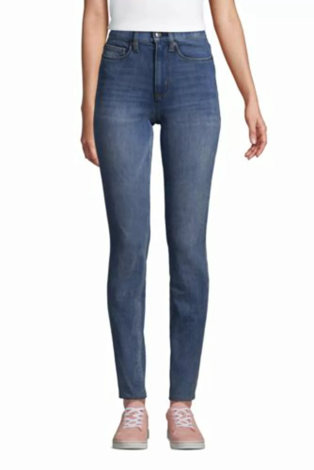 Lift & Form Jeans Skinny Fit, High Waist, Damen, Größe: 34 30 Normal, Blau, günstig online kaufen