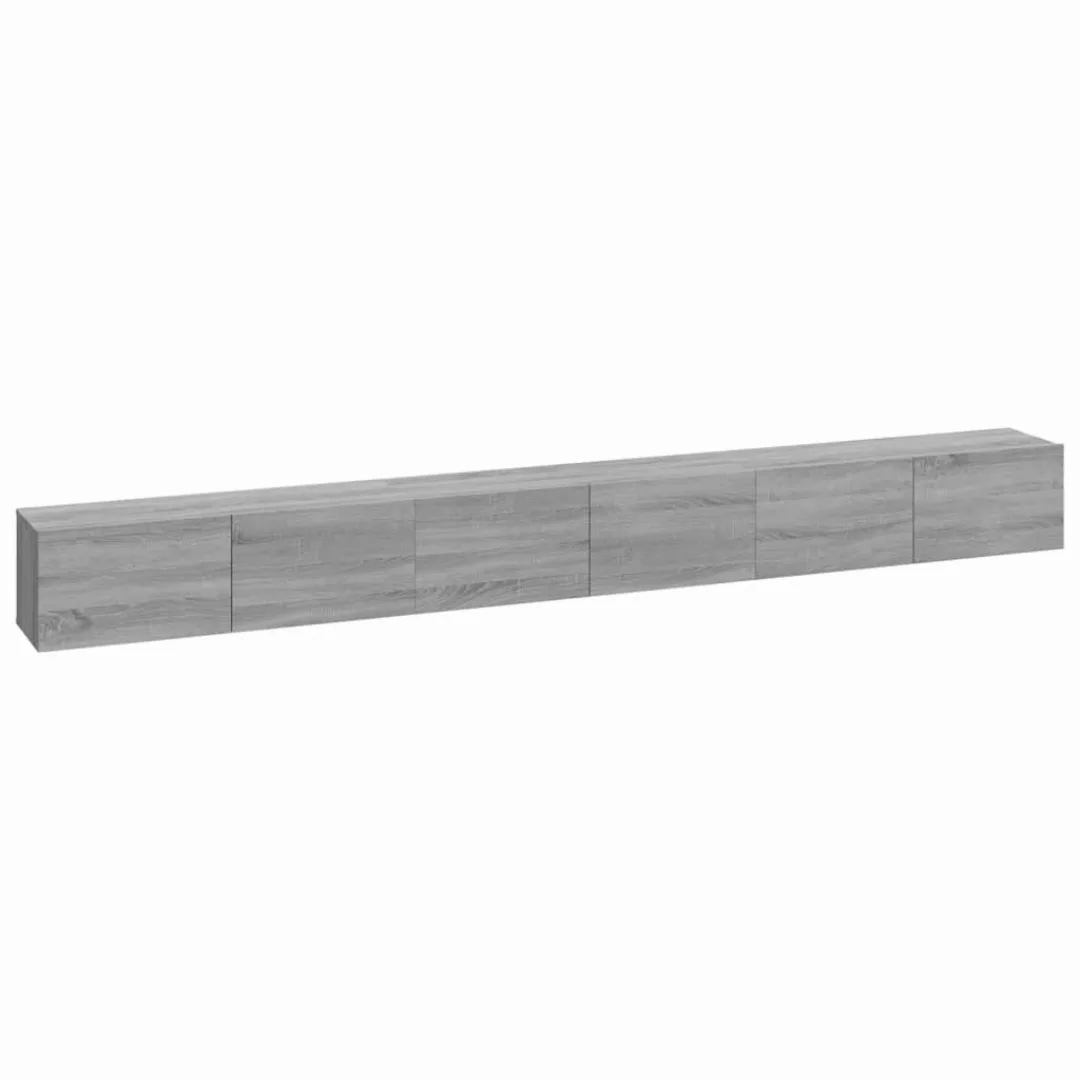vidaXL TV-Schrank 3-tlg. TV-Schrank-Set Grau Sonoma günstig online kaufen