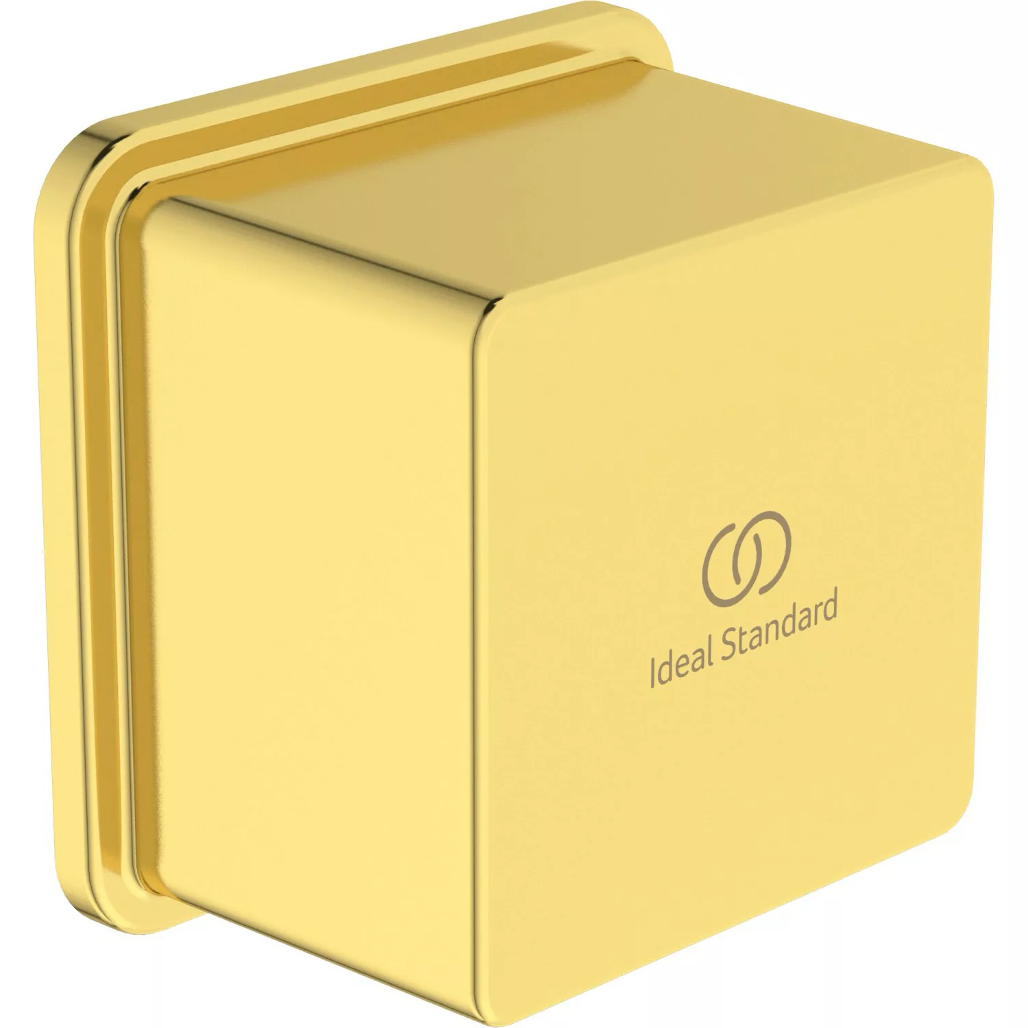 Ideal Standard Brauseschlauchanschluss Idealrain Atelier eckig Brushed Gold günstig online kaufen