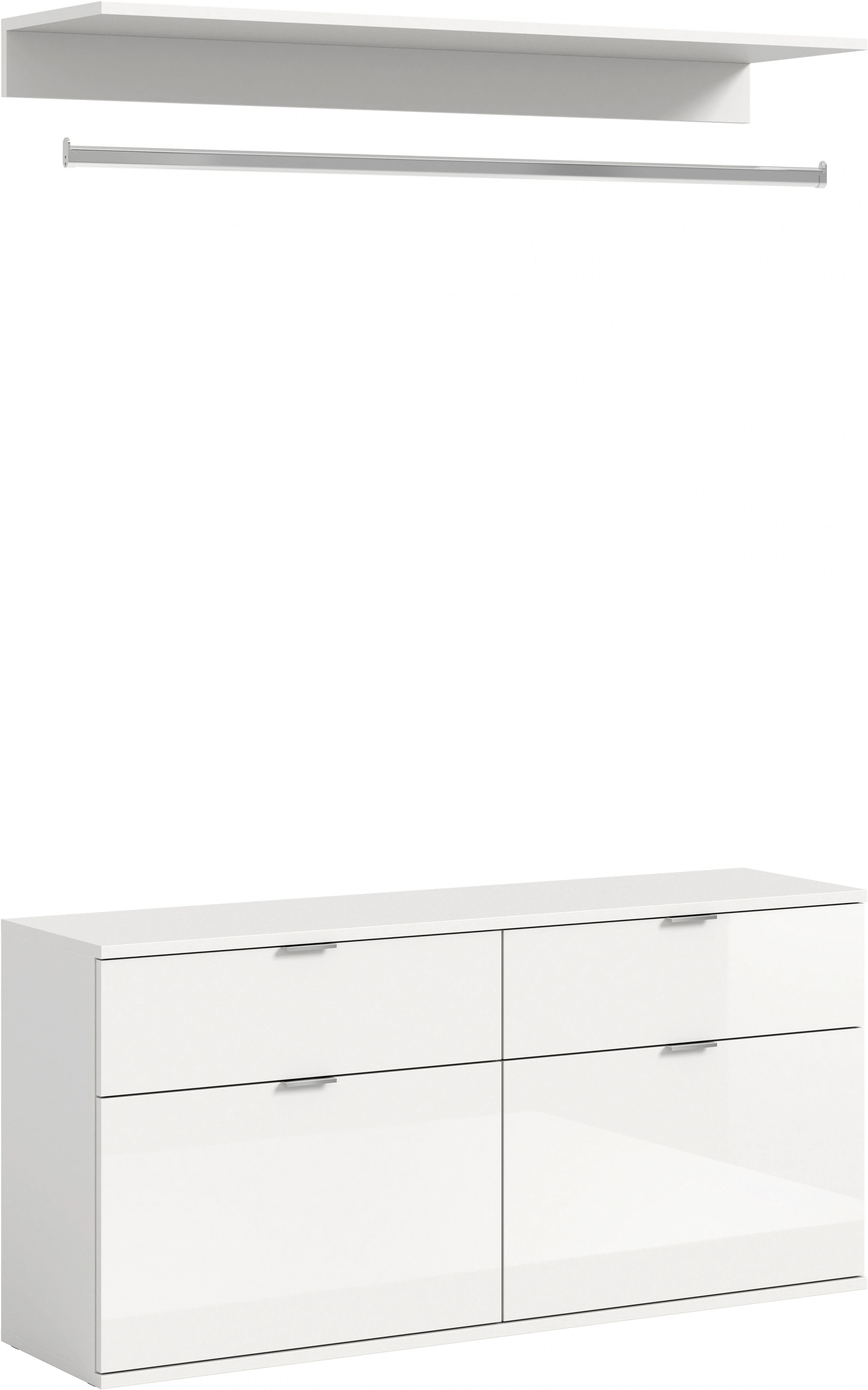 INOSIGN Garderoben-Set "Trondheim, Breite 121 cm, best. aus Kommode, Garder günstig online kaufen