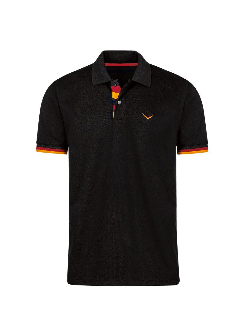 Trigema Poloshirt "TRIGEMA Deutschland Poloshirt", (1 tlg.) günstig online kaufen