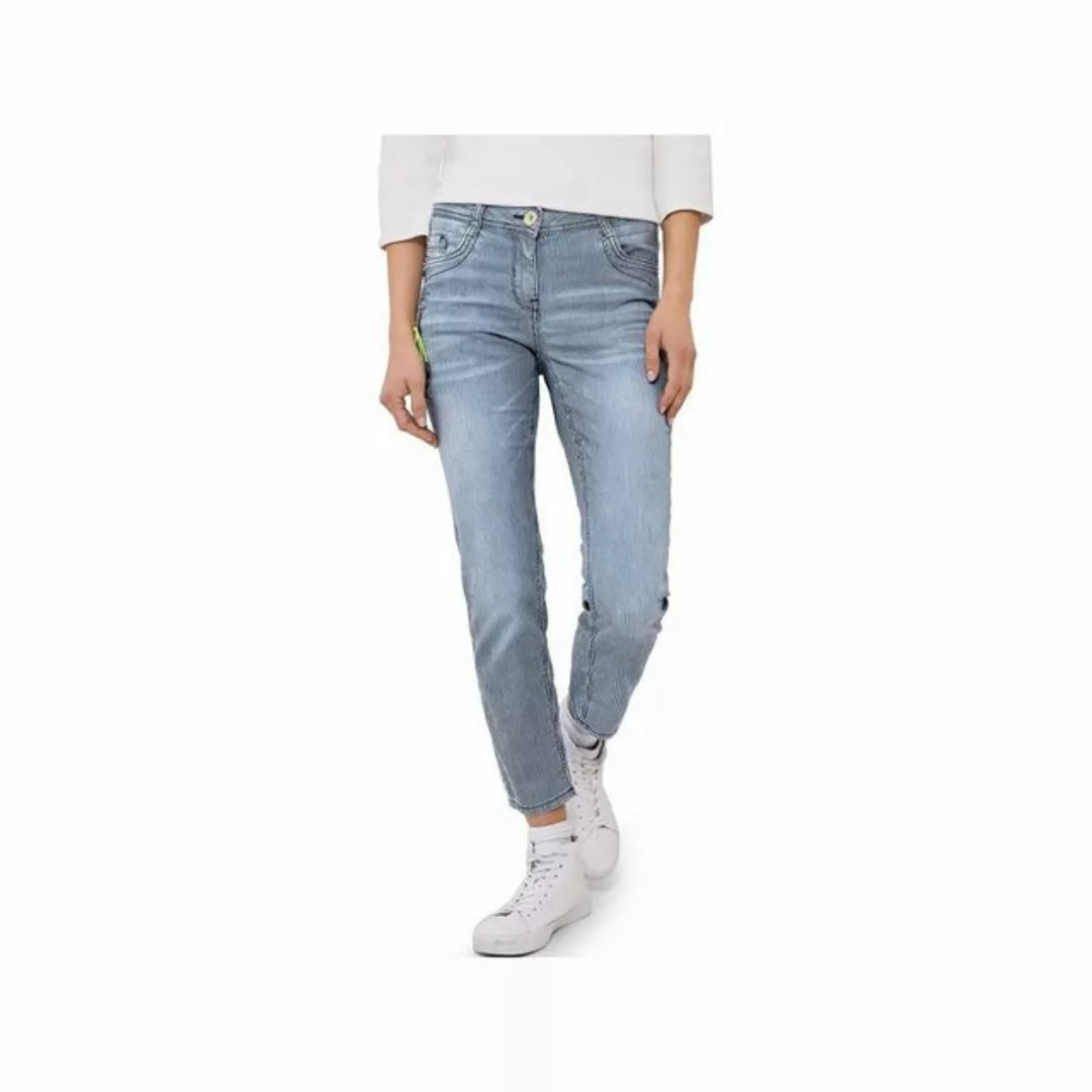 Cecil 5-Pocket-Jeans mittel-blau (1-tlg) günstig online kaufen