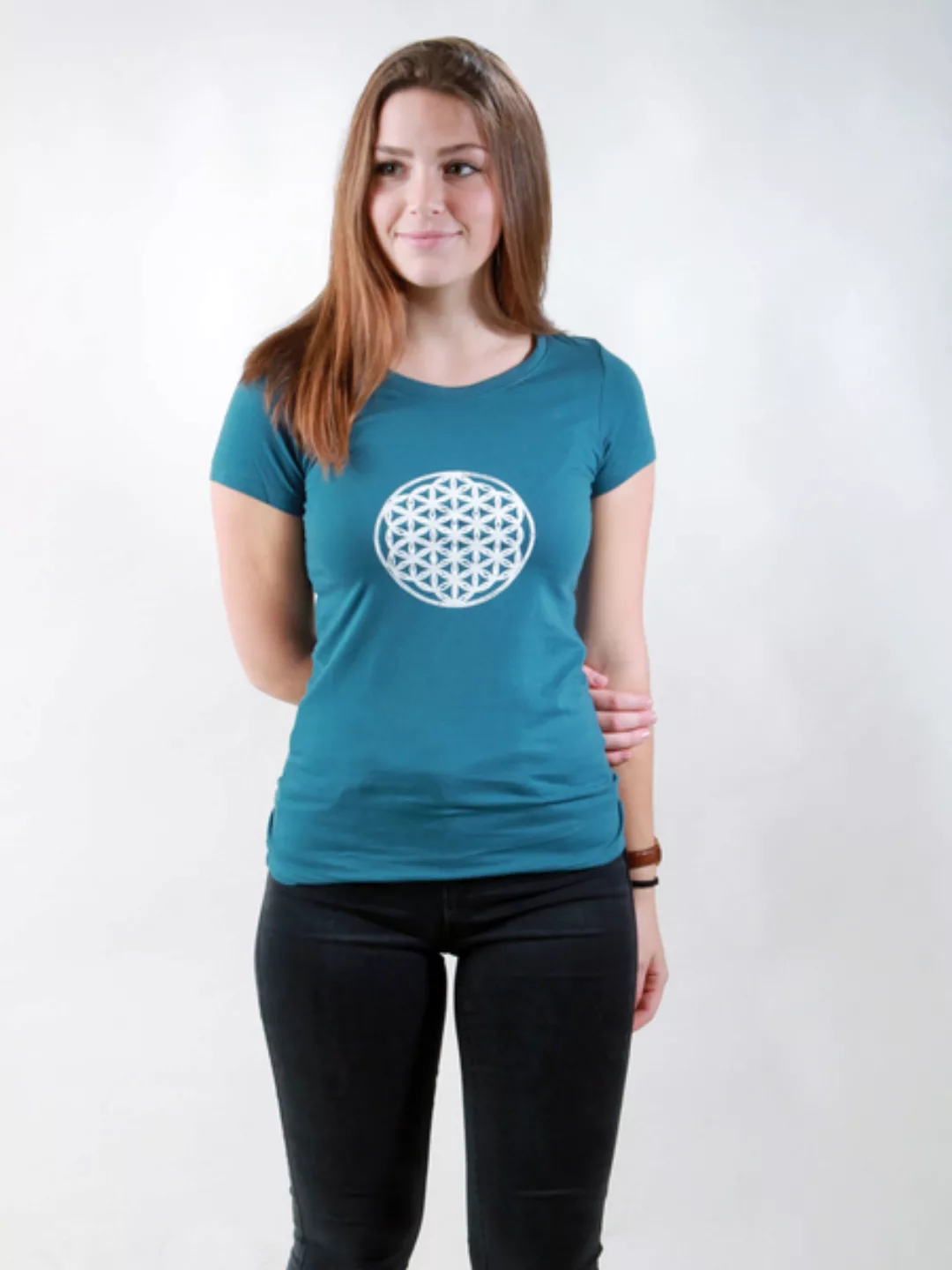 T-shirt Damen - Flower Of Life günstig online kaufen