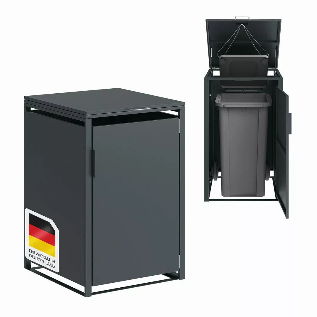 STEELSØN Mülltonnenbox Thoria 240L aus verzinktem günstig online kaufen
