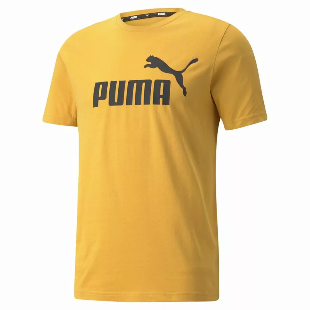 Puma Essential Logo Kurzarm T-shirt XL Mineral Yellow günstig online kaufen