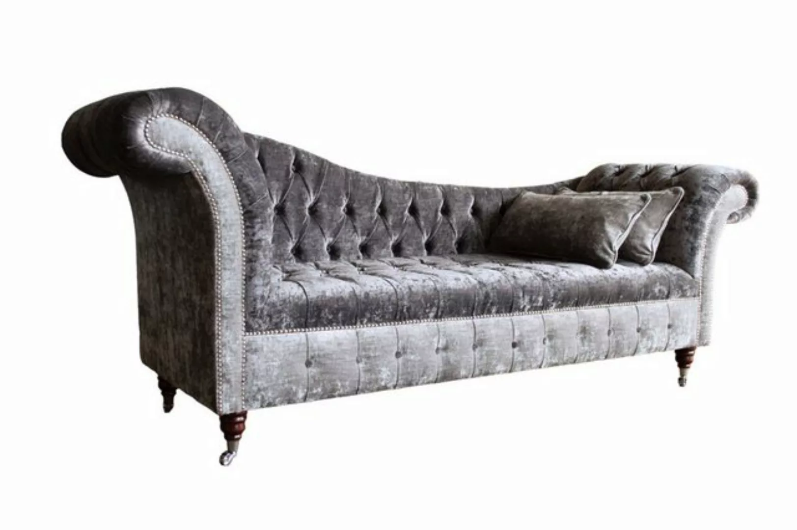 JVmoebel Chesterfield-Sofa Design Sofa Chesterfield Luxus Couch Polster Gar günstig online kaufen