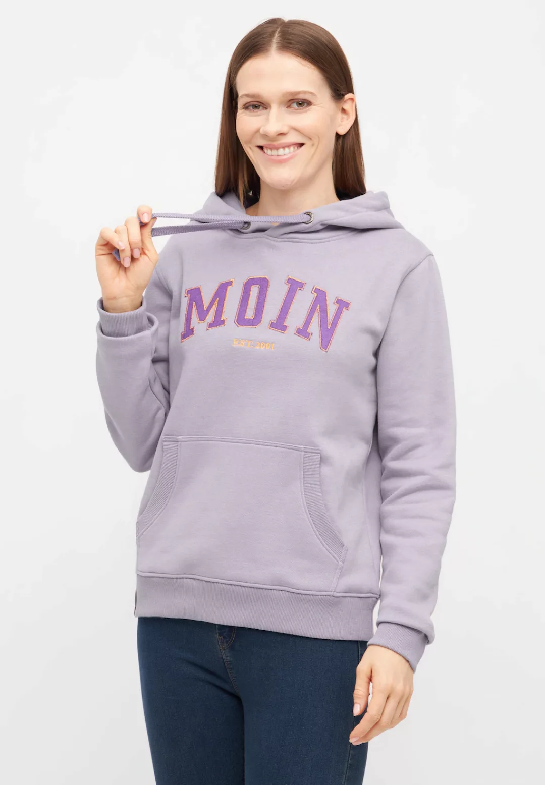 Derbe Kapuzenpullover "Moin", Kapuze, Nachhaltig, Organic Cotton, Gots günstig online kaufen