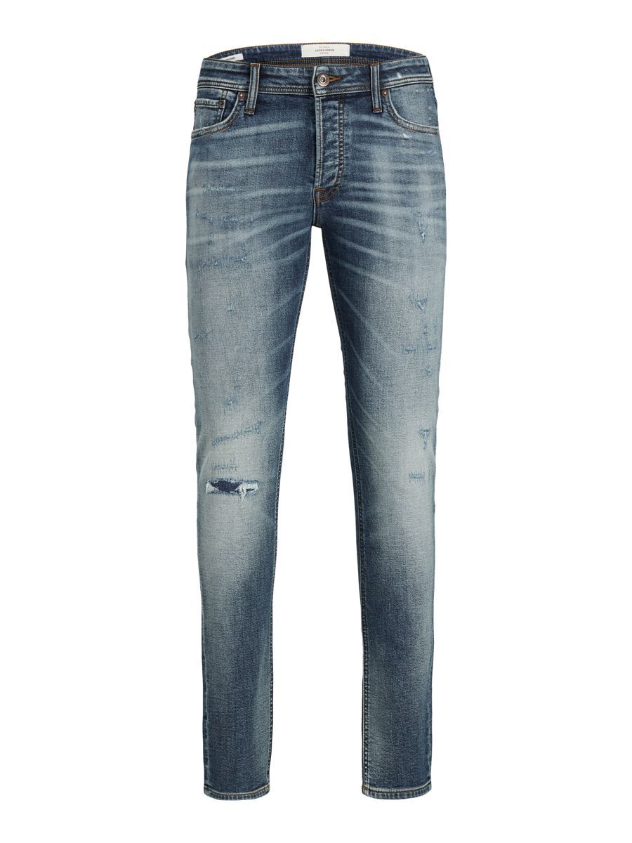 GLENN ORIGINAL GE 572 INDIGO KNIT SLIM FIT JEANS günstig online kaufen