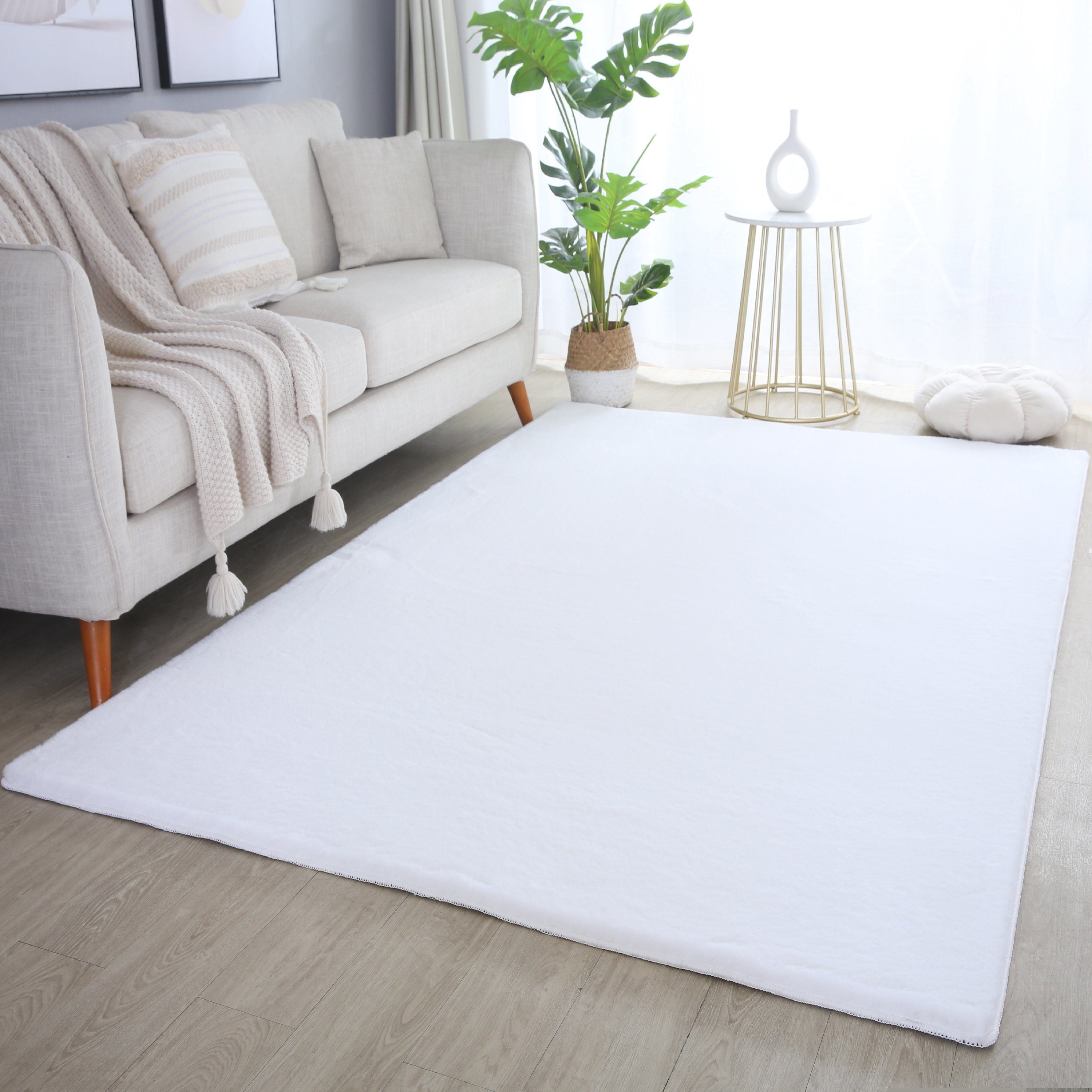 SIMPEX24 Teppich Unicolor - Einfarbig, Läufer, günstig online kaufen