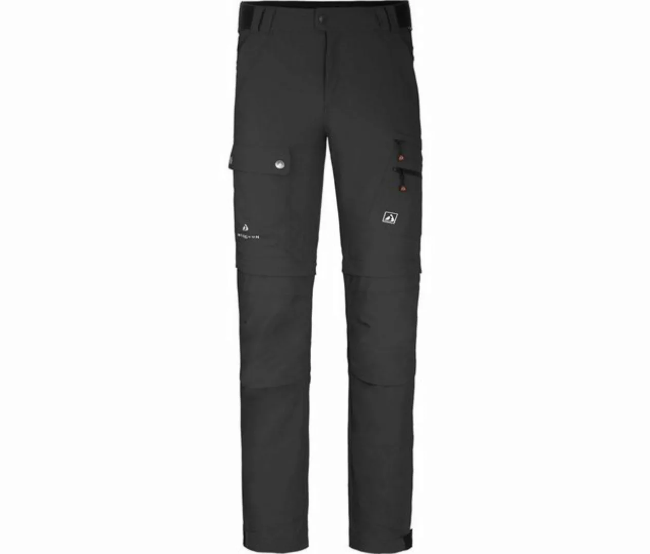 Bergson Zip-off-Hose FROSLEV Bermuda Zipp-Off Herren Wanderhose, recycelt, günstig online kaufen