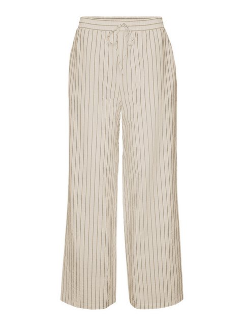 Vero Moda Stoffhose Legere Leinen Stoffhose Casual Schlupf Hose Ankle Pants günstig online kaufen