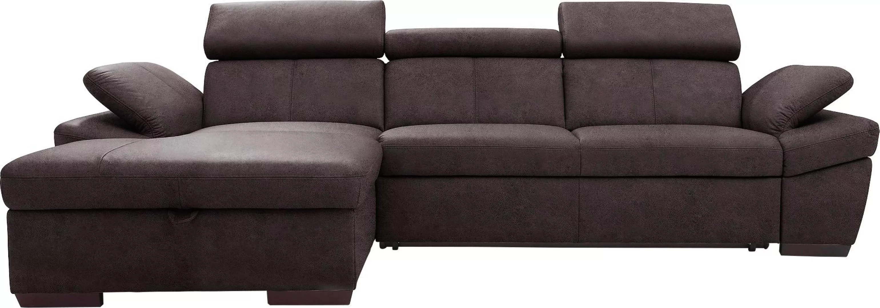 exxpo - sofa fashion Ecksofa »Salerno, klassisch modernes Funktionssofa, ho günstig online kaufen