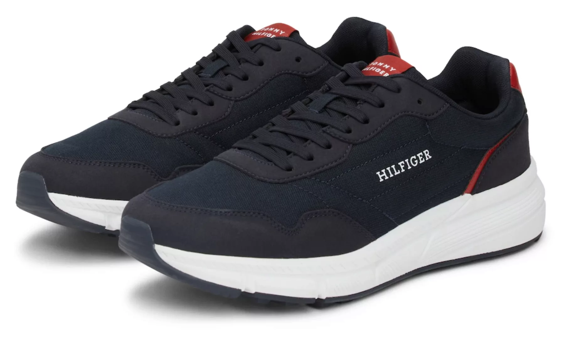 Tommy Hilfiger Sneaker "FASTON MIX ESS", Freizeitschuh, Halbschuh, Schnürsc günstig online kaufen