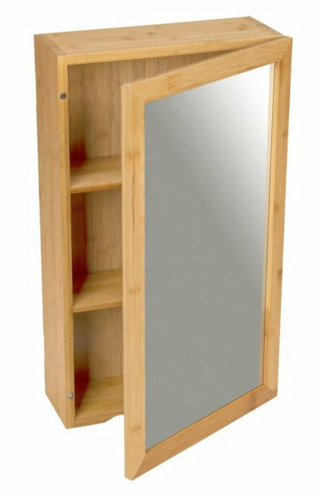 WENKO Spiegelschrank WENKO Spiegelschrank BAMBUSA (BHT 35x60x14 cm) BHT 35x günstig online kaufen