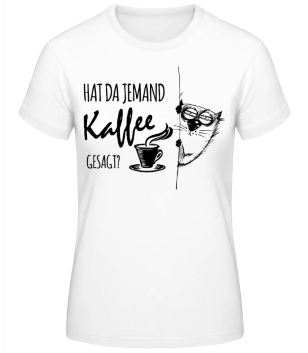 Kaffee Katze · Frauen Basic T-Shirt günstig online kaufen