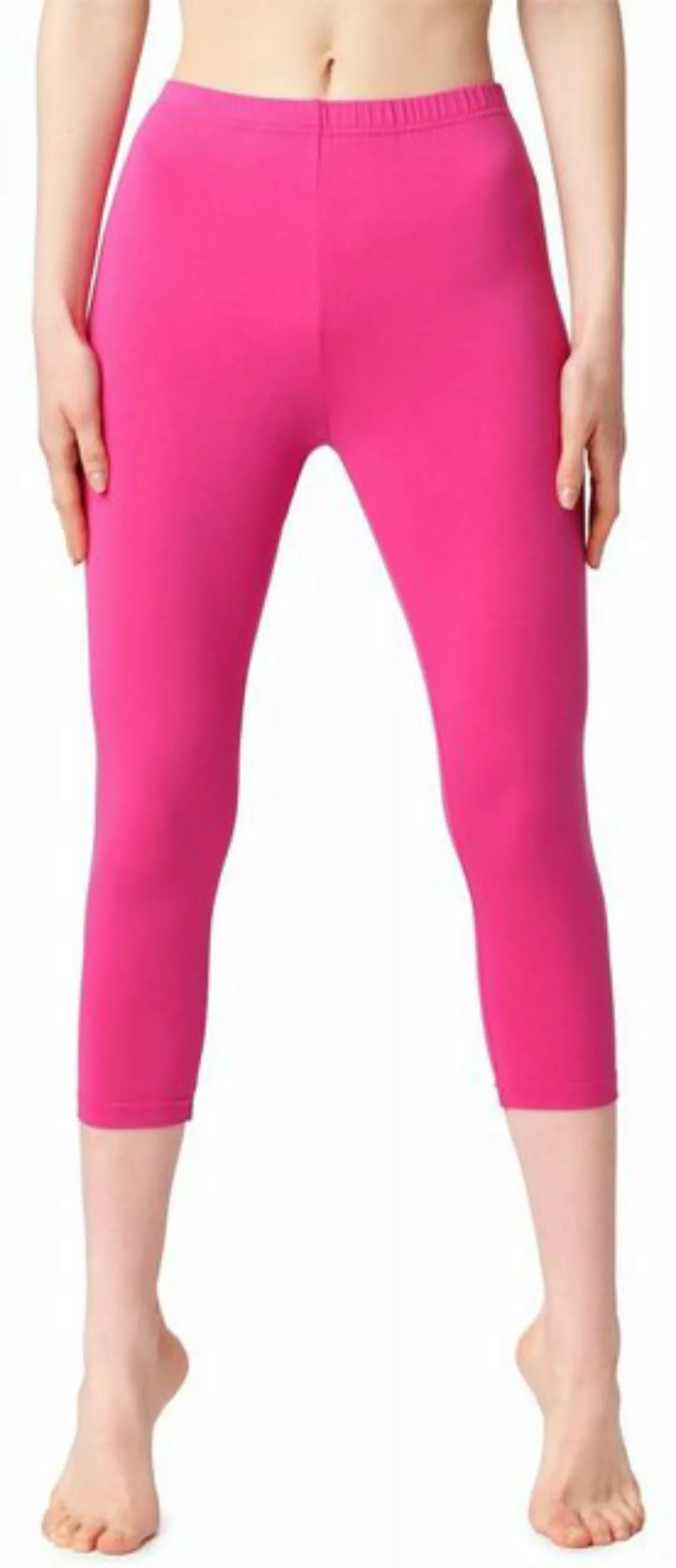 Bellivalini Leggings Damen 3/4 Capri Leggings aus Baumwolle BLV50-199 (1-tl günstig online kaufen