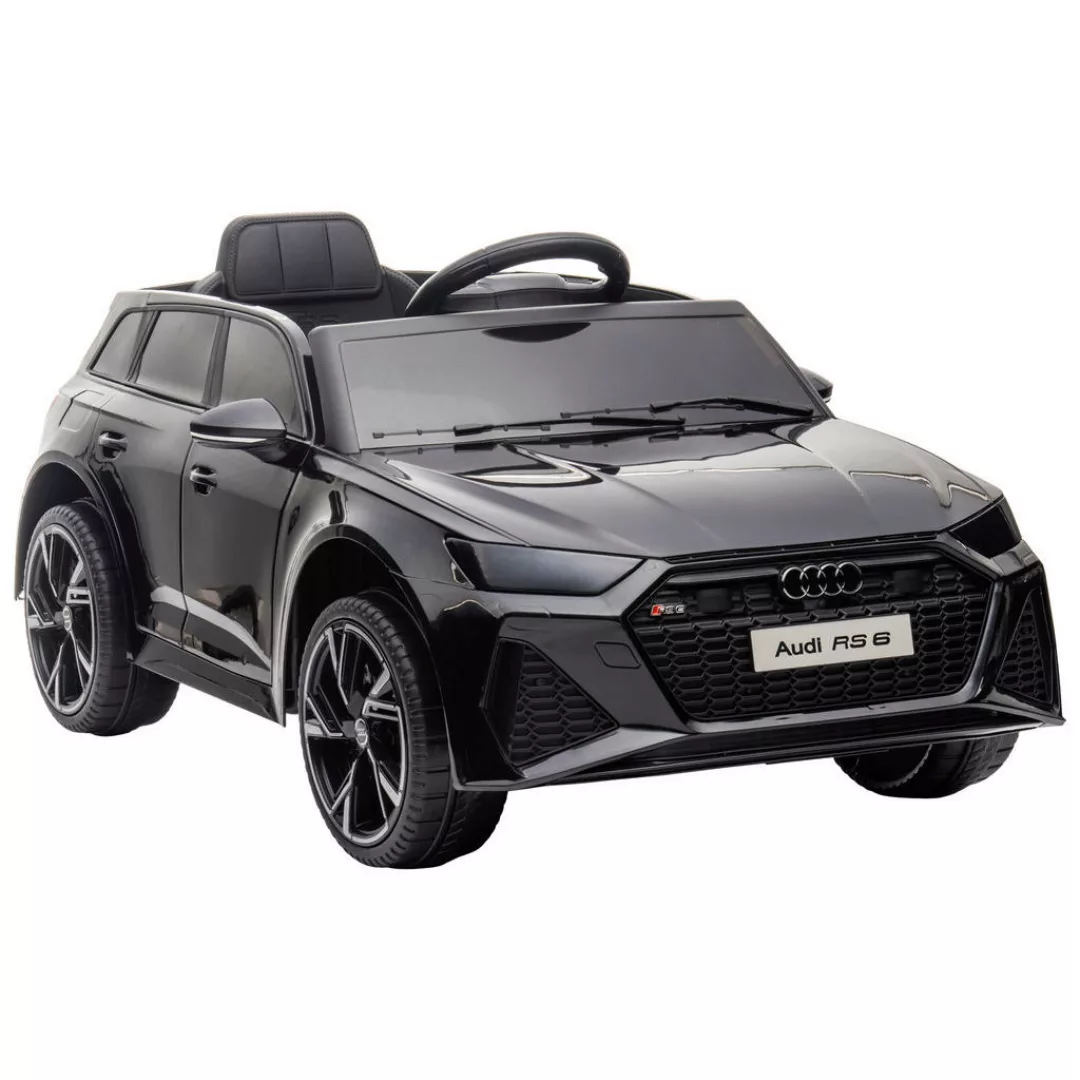 Spielzeug-Elektroauto Audi RS6 schwarz günstig online kaufen