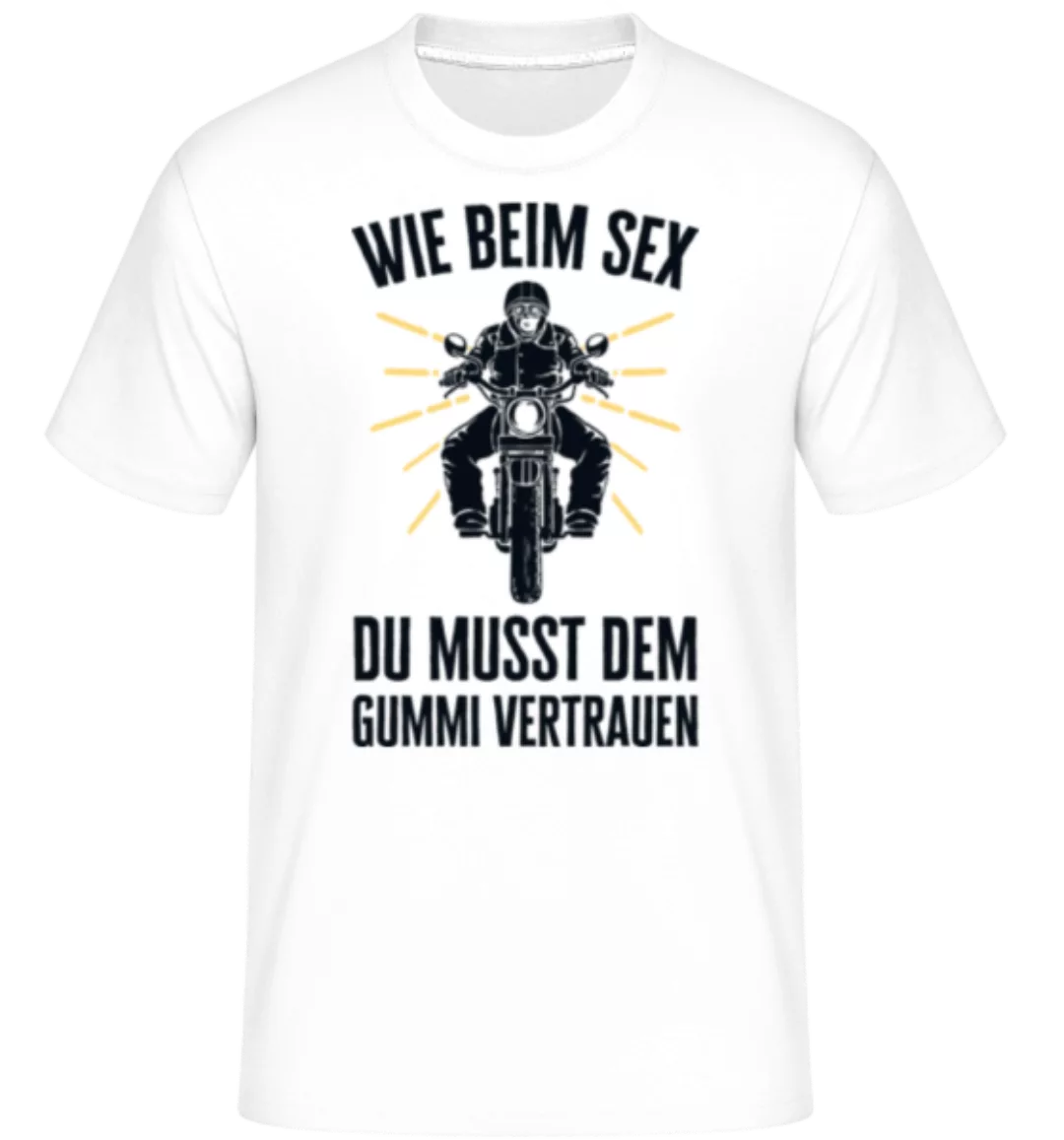 Du Musst Dem Gummi Vertrauen · Shirtinator Männer T-Shirt günstig online kaufen