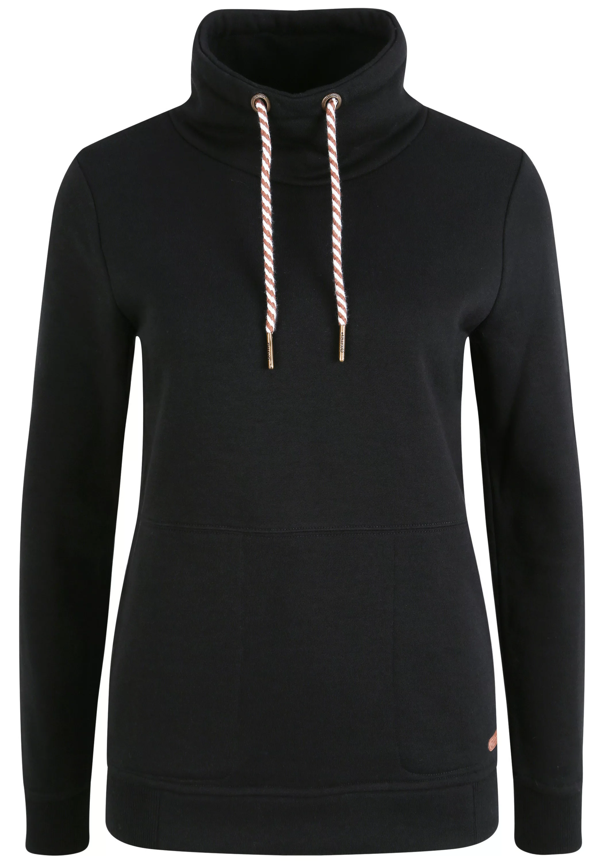 OXMO Hoodie OXVimpa Sweatpullover mit Tube-Kragen und kontrastreichem Korde günstig online kaufen