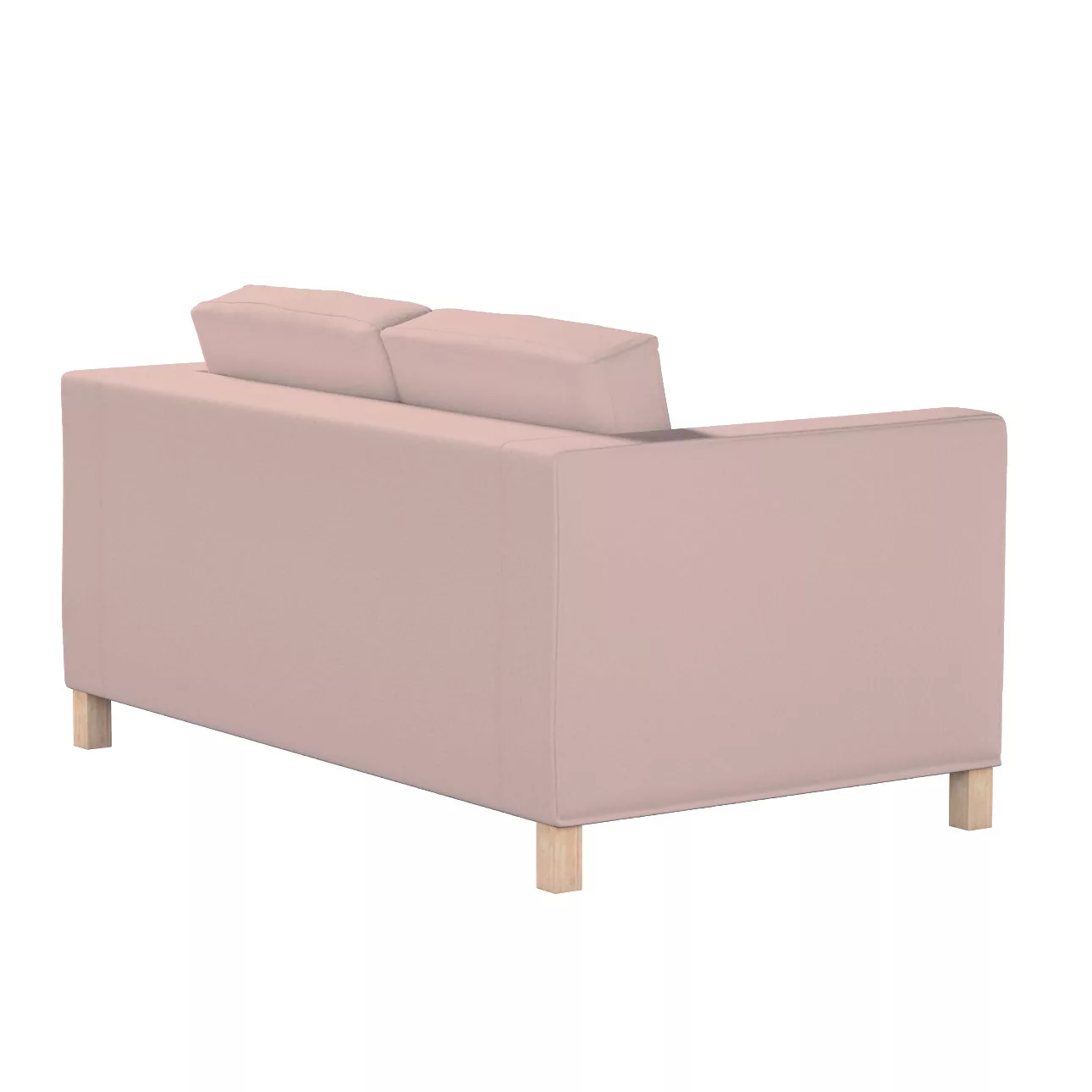 Bezug für Karlanda 2-Sitzer Sofa nicht ausklappbar, kurz, rosa, 60cm x 30cm günstig online kaufen