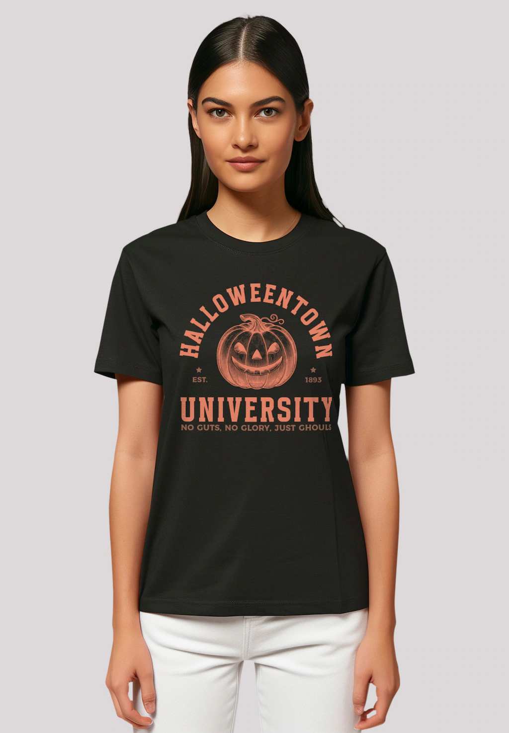 F4NT4STIC T-Shirt "Halloween University Halloweentown pumpkin", Premium Qua günstig online kaufen