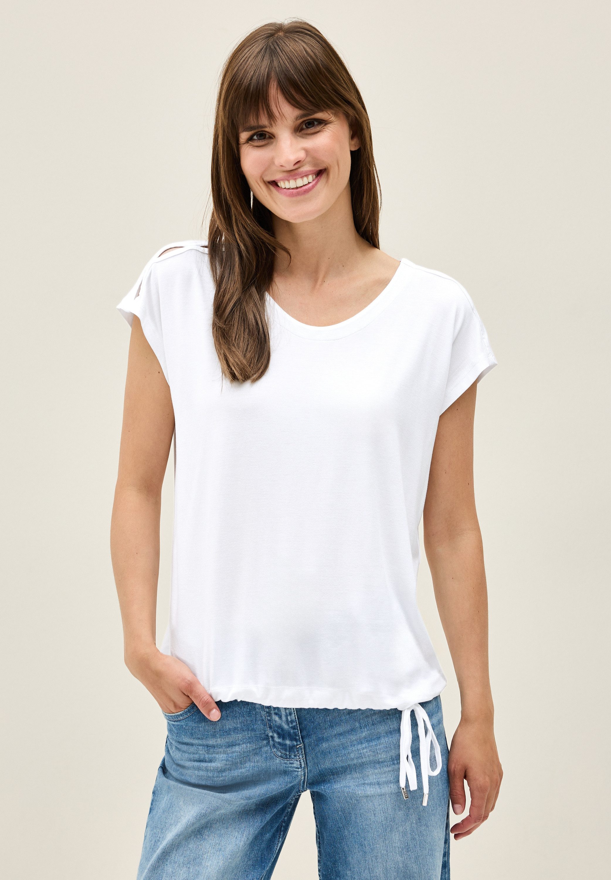 Cecil T-Shirt, aus softer Viskose günstig online kaufen