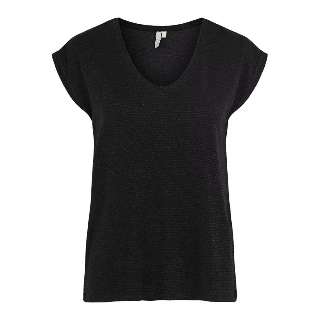 Pieces Billo Lurex Stripes Kurzärmeliges T-shirt XL Black / Detail Lurex Bl günstig online kaufen