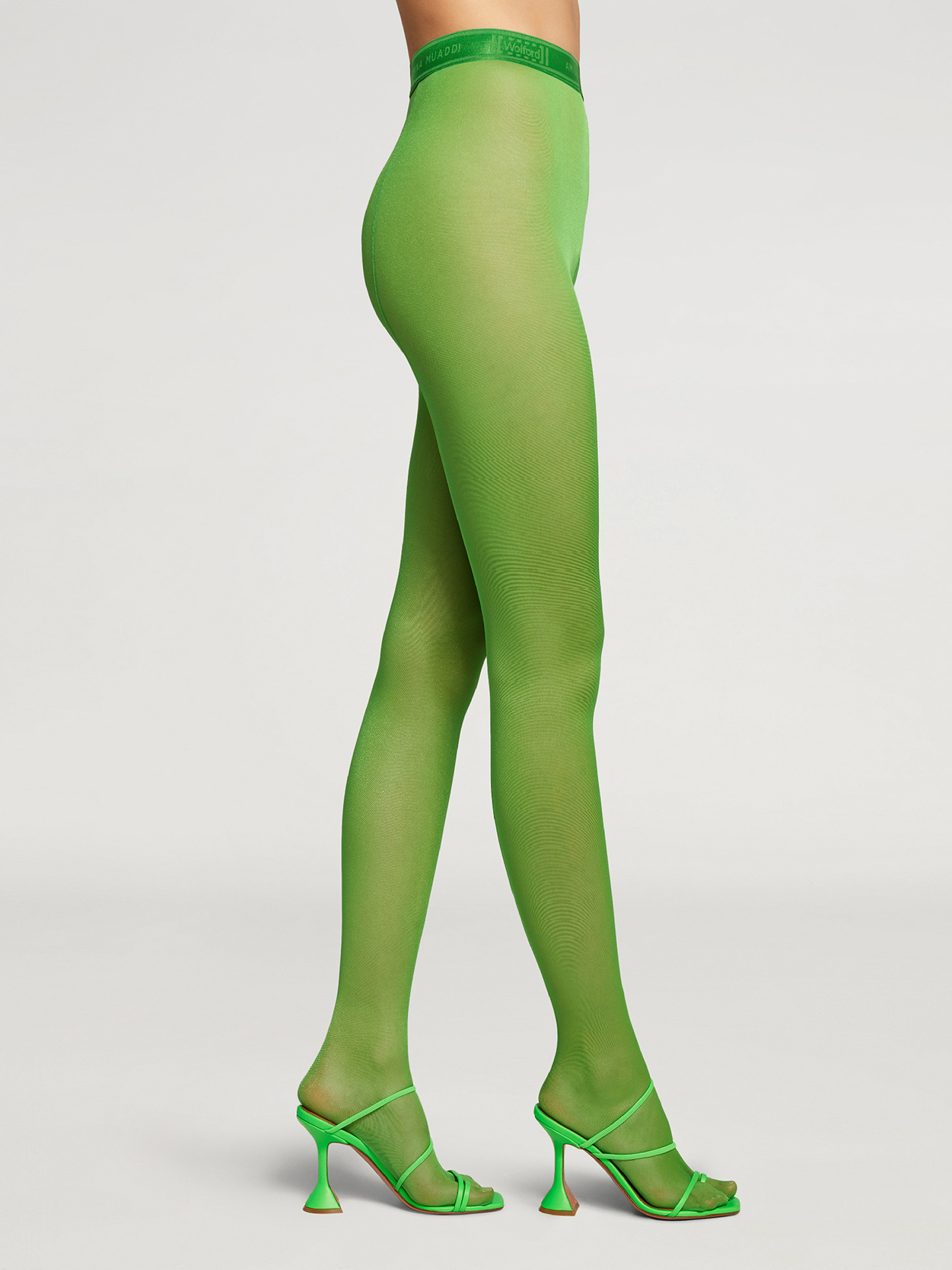 Wolford - Thong Tights, Frau, simply green, Größe: S günstig online kaufen