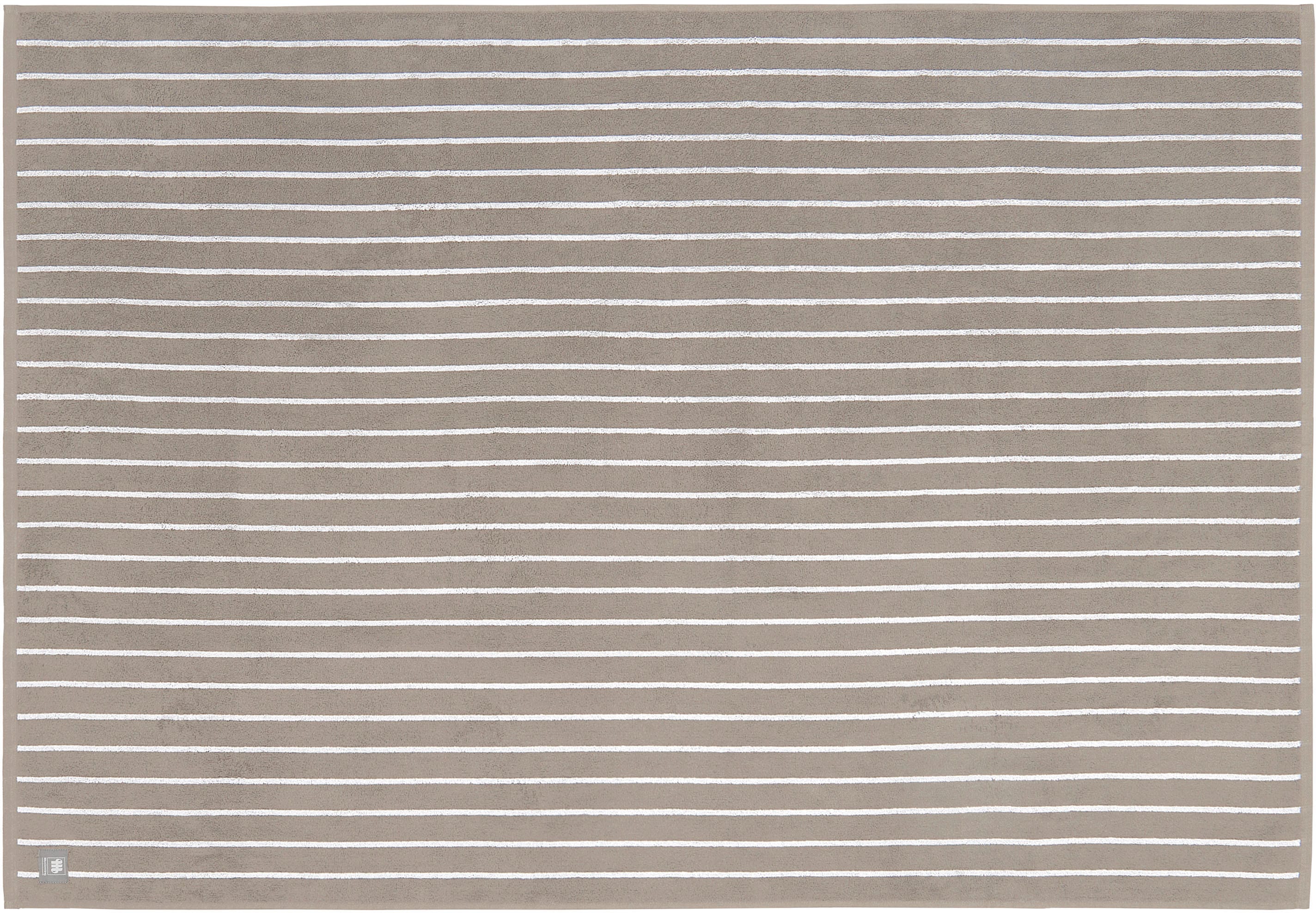 Musterring Badetuch »Needlestripe«, (1 St., Duschtuch 100 x 150 cm), hautsc günstig online kaufen