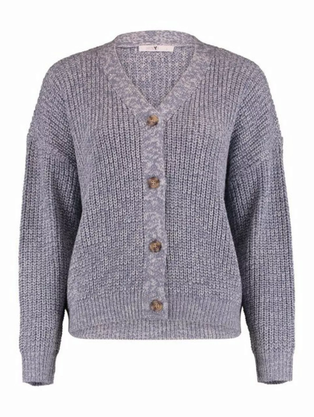 HaILY’S Cardigan Strickjacke Knitted Stretch Cardigan Pi44pa 5923 in Blau günstig online kaufen