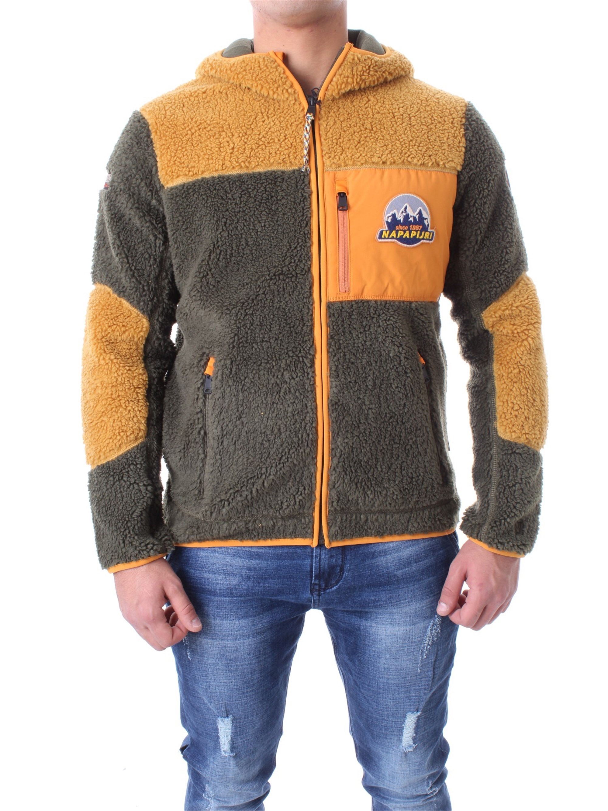 NAPAPIJRI Jacke Herren grün cotone günstig online kaufen