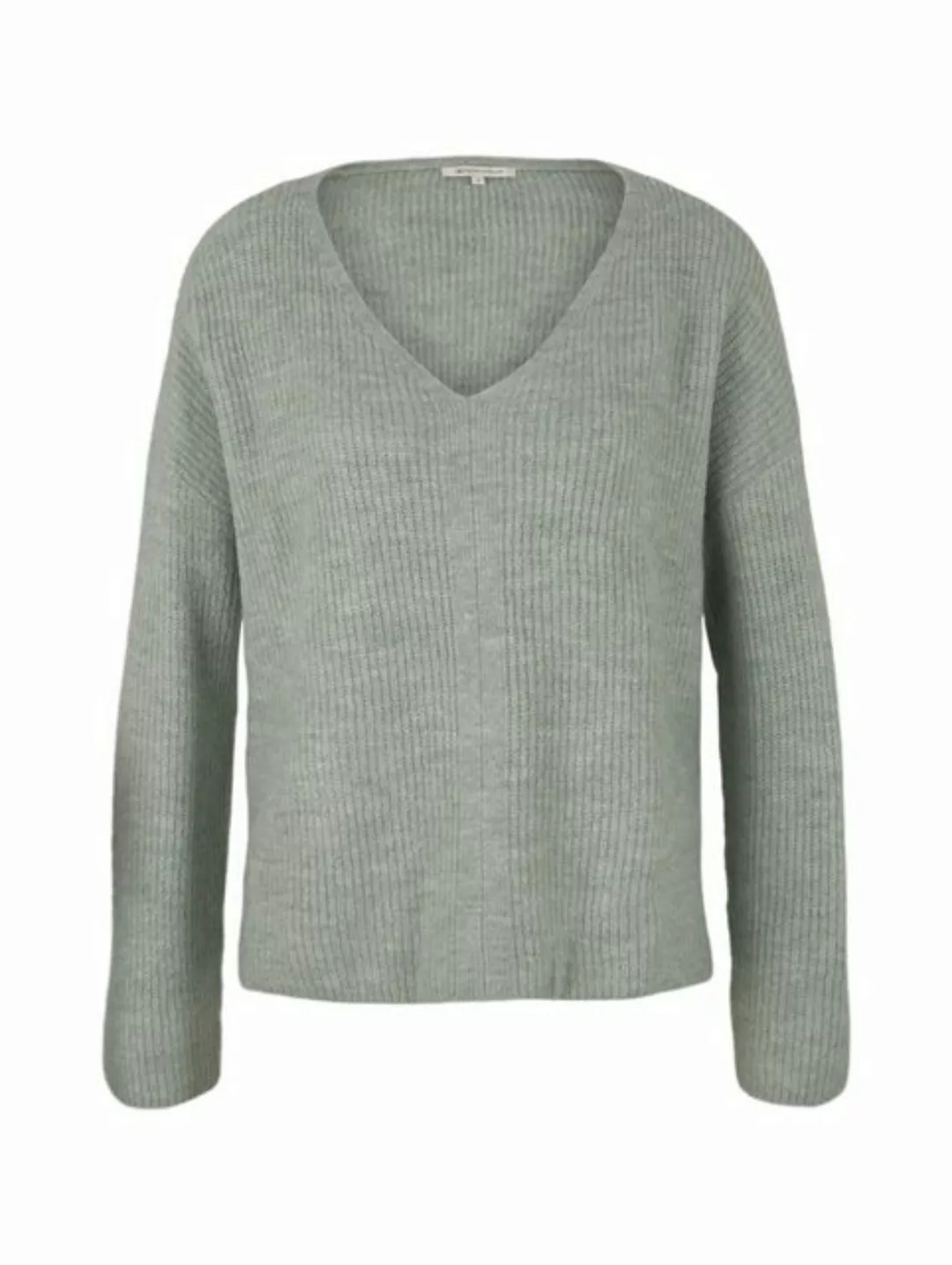 TOM TAILOR Strickpullover boxy v-neck pullover günstig online kaufen